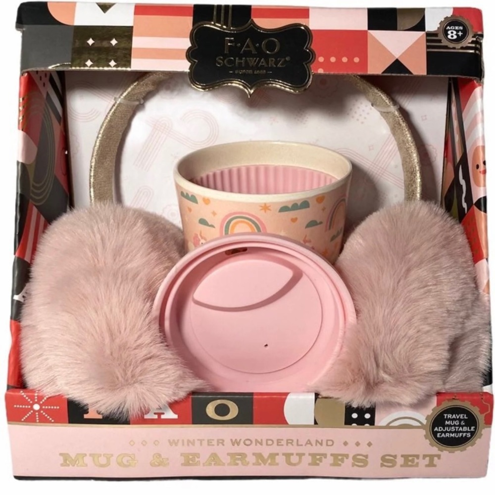 FAO Schwartz Travel Mug & Earmuffs Set - Picture 5 of 11